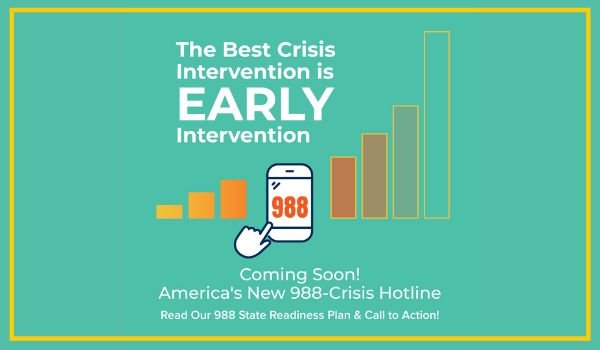 988 Crisis Hotline graphic