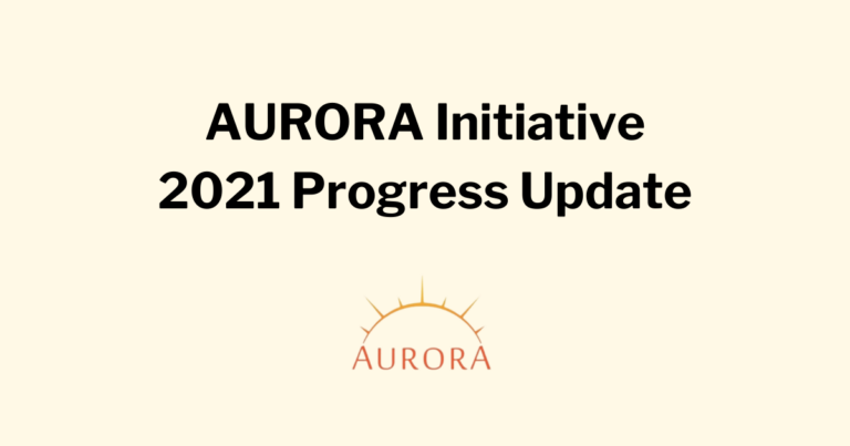 Aurora Initiative 2021 Progress Update One Mind