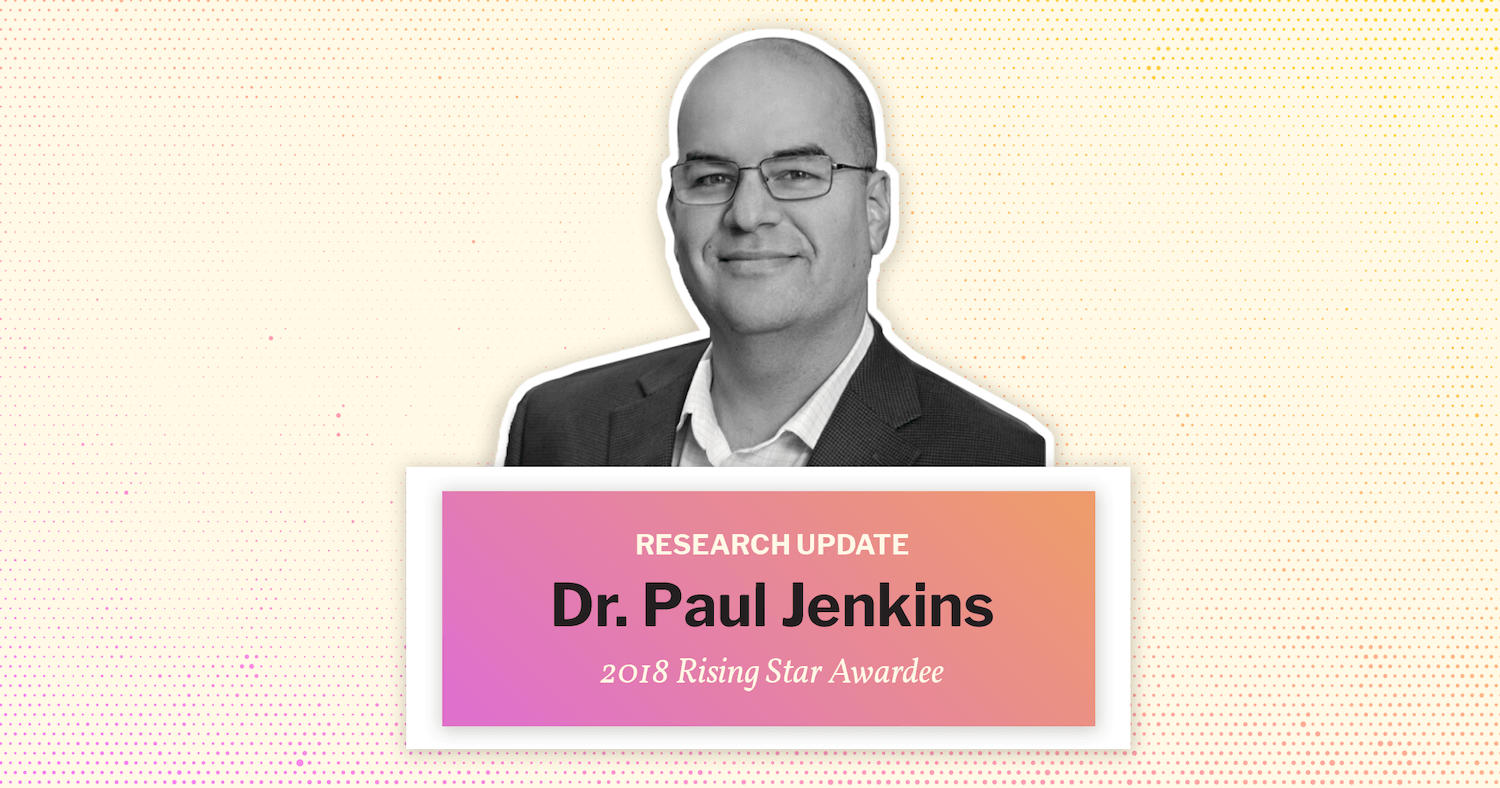 Paul Riggins Phd Dr. Paul Jenkins - Identifying and Developing More Effective Treatments ...