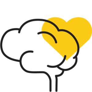 icon for mental health is brain health