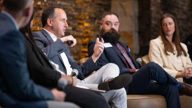 Shareapy Founder and CEO Scott Kelsey sits on a panel with the One Mind Lived Experience Council